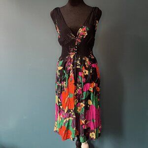 H&M Floral Midi Dress